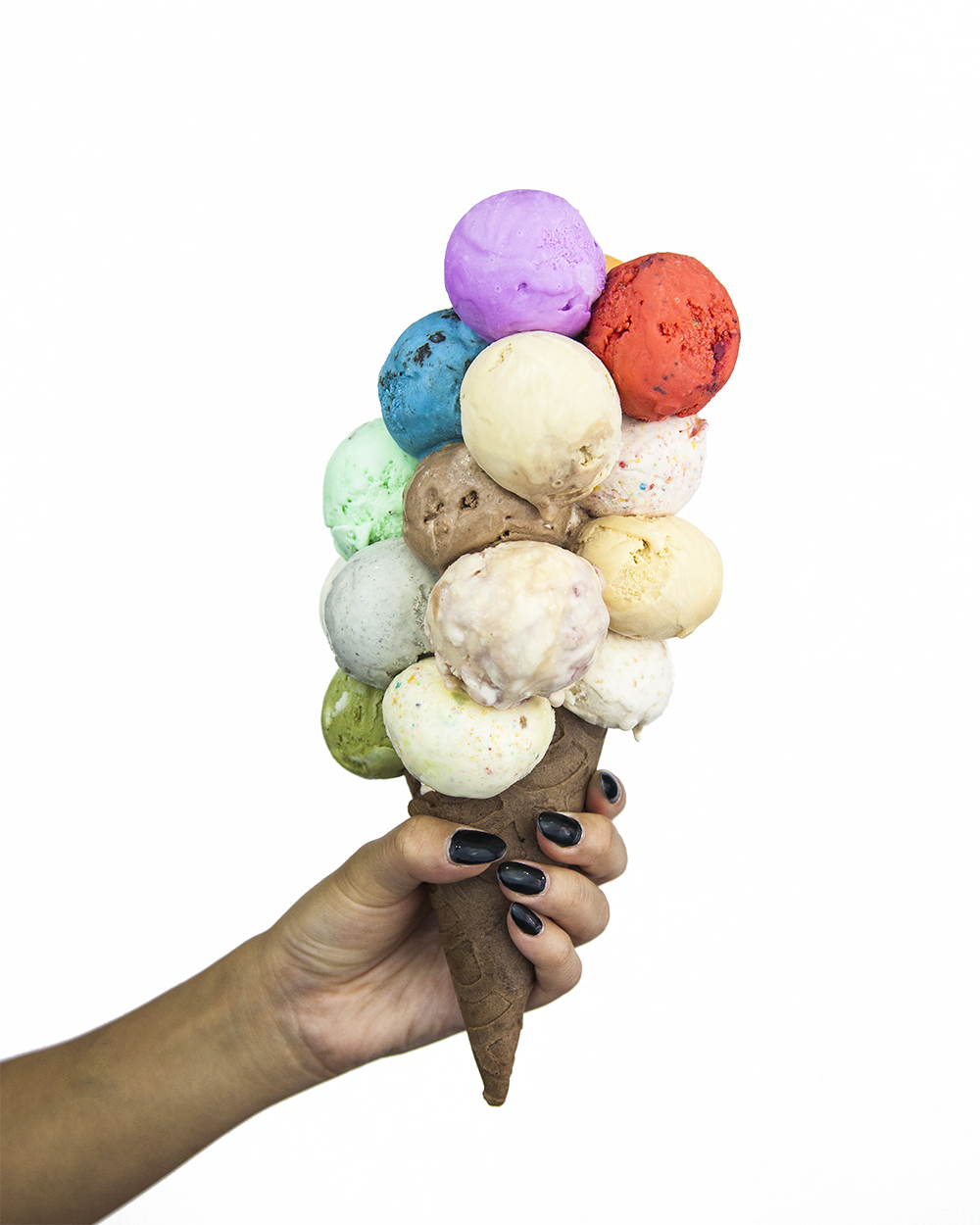 10 scoops of ice cheap cream